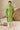 Lovely Green Color Banarasi Art Silk Fabric Sangeet Wear Readymade Kurta Pyjama For Men