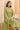 Gorgeous Festive Wear Mehendi Green Color Embroidered Viscose Fabric Straight Cut Salwar Suit