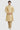 Appealing Beige Color Art Silk Fabric Readymade Kurta Pyjama For Men