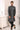 Dark Grey Color Brocade Fabric Royal Indo Western For Men