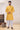 Silk Fabric Yellow Color Festive Wear Readymade Men Stylish Kurta Pyjama