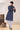 Reception Wear Attractive Readymade Men Kurta Pyjama In Blue Color