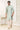 Jacquard Fabric Light Cyan Color Readymade Men Stylish Indo Western