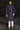 Navy Blue Color Art Silk Fabric Festive Wear Readymade Kurta Pyjama For Men
