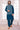 Beautiful Teal Color Art Silk Fabric Festive Wear Readymade Kurta Pyjama With Trendy Jacket