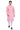 Pink Georgette Fabric Sangeet Wear Trendy Readymade Kurta Pyjama For Men