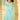 Exclusive Cyan Color Crepe Fabric Printed Co Ord Set Beach Dress