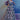 Blue Color Party Wear Printed Work Luminous Anarkali Long Gown In Crepe Fabric