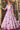 Party Wear Lavender Color Shibori Printed Inventive Gown In Cotton Fabric