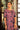 Shibori Printed Work On Pink Color Cotton Fabric Miraculous Party Wear Gown