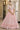 Party Style Pink Color Enthralling Gown In Georgette Fabric