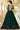 Stunning Teal Color  Georgette Fabric Embroidered Gown