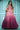 Pink Color Chinon Fabric Party Wear Divine Embroidered Readymade Long Gown