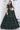 Dark Green Color Georgette Fabric Function Wear Riveting Lehenga