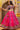 Viscose Rayon Fabric Embroidered Designer Navratri Special Lehenga Choli In Rani Color