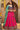 Viscose Rayon Fabric Embroidered Designer Navratri Special Lehenga Choli In Rani Color