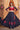 Navratri Special Tempting Viscose Rayon Fabric Navy Blue Color Lehenga Choli