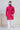 Splendiferous Rani Color Georgette Fabric Sangeet Wear Fancy Readymade Kurta Pyjama For Men