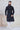 Appealing Black Color Cotton Fabric Festive Wear Stylish Readymade Dhoti Style Kurta Pyjama For Men