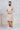 Striking Chikoo Color Brocade Fabric Wedding Wear Trendy Readymade Kurta Pyjama For Men