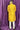 Yellow Color Sangeet Wear Readymade Jacquard Fabric Kurta Pyjama For Men