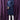 Navy Blue Reception Wear Readymade Cotton Fabric Beautiful Kurta Pyjama For Men