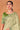 Butterfly Embroidery Work Organza Fabric Saree In Green Color