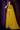 Yellow Color Stone Work Organza Fabric Saree