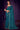Attractive Stone Work Organza Fabric Saree In Teal Color