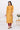 Printed Cotton Bewitching Kurti In Mustard Color