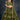 Silk Fabric Mehendi Green Color Sangeet Wear Soothing Lehenga