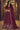 Wine Color Georgette Fabric Embroidered Work Winsome Lehenga