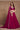Georgette Fabric Sangeet Wear Embroidered Lehenga Choli In Rani Color