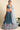 Sequins Work Designs On Georgette Fabric Blue Weding Wear Lehenga Choli