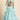 Light Cyan Color Sangeet Wear Designer Sequins Work Net Fabric Lehenga Choli