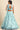 Light Cyan Color Sangeet Wear Designer Sequins Work Net Fabric Lehenga Choli