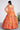 Organza Fabric Orange Color Designer 3 Piece Lehenga Choli With Printed Designs