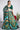 Green Organza Siroski Stone Work Leheriya Print Lehenga Choli