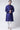 Blue Color Sangeet Wear Alluring Kurta Pyjama In Dhupion Silk Fabric