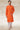 Orange Color Festival Wear Stright Kurta Pyjama In Cotton Fabric