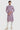Festival Wear Cotton Fabric Printed Kurta Pyjama In Pink Color