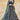 Sangeet Wear Net Fabric Embroidered Work Lehenga In Teal Color