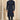 Incredible Art Silk Fabric Navy Blue Color Kurta Pyjama Jacket Set