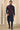 Art Silk Fabric Marvellous Navy Blue Color Kurta Pyjama Jacket Set