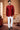 Attractive Maroon And White Jodhpuri Suit