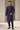 Fascinate Banarasi Art Silk Kurta Pyjama In Navy Blue Color