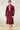 Appealing Maroon Color Art Silk Fabric Function Wear Kurta Pyjama For Men