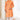 Mystic Orange Color Art Silk Kurta Pyjama for Men