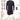 Stylish Choice Navy Blue Jacquard Indo Western For Men