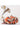 Orange Color Art Silk Clutch with Eye Catching Embroidered Designs